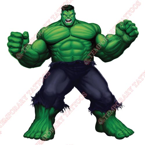 Hulk Customize Temporary Tattoos Stickers NO.174